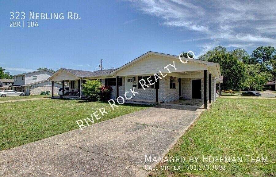 323 Nebling Rd in Little Rock, AR - Building Photo