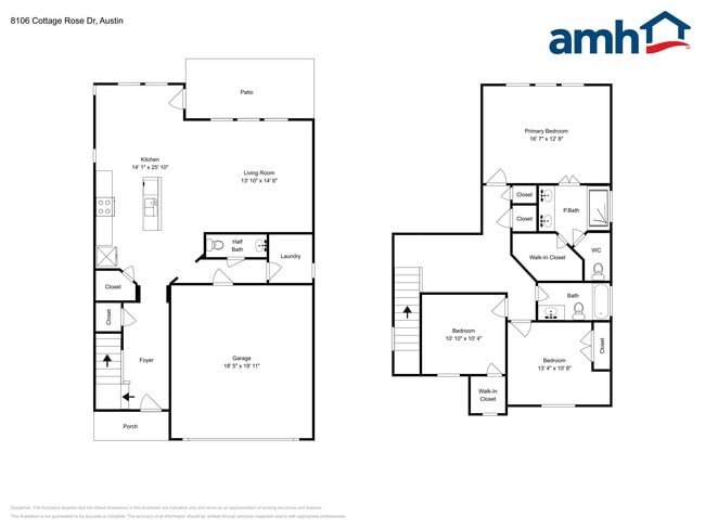 8106 Cottage Rose Dr in Austin, TX - Foto de edificio - Building Photo