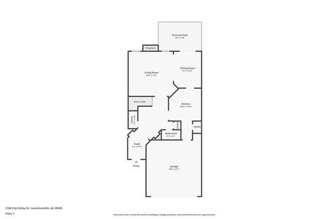 2160 Lily Valley Dr in Lawrenceville, GA - Foto de edificio - Building Photo