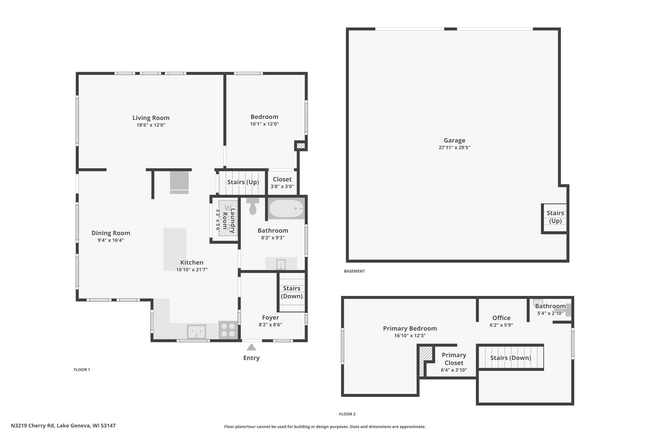 N3219 Cherry Rd in Lake Geneva, WI - Building Photo - Building Photo