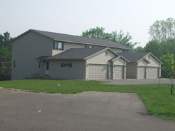 Red Cedar Townhomes in Menomonie, WI - Building Photo