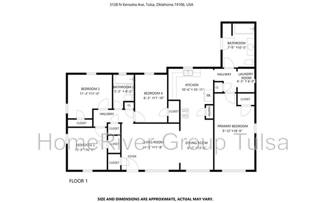 3128 N Kenosha Ave in Tulsa, OK - Foto de edificio - Building Photo