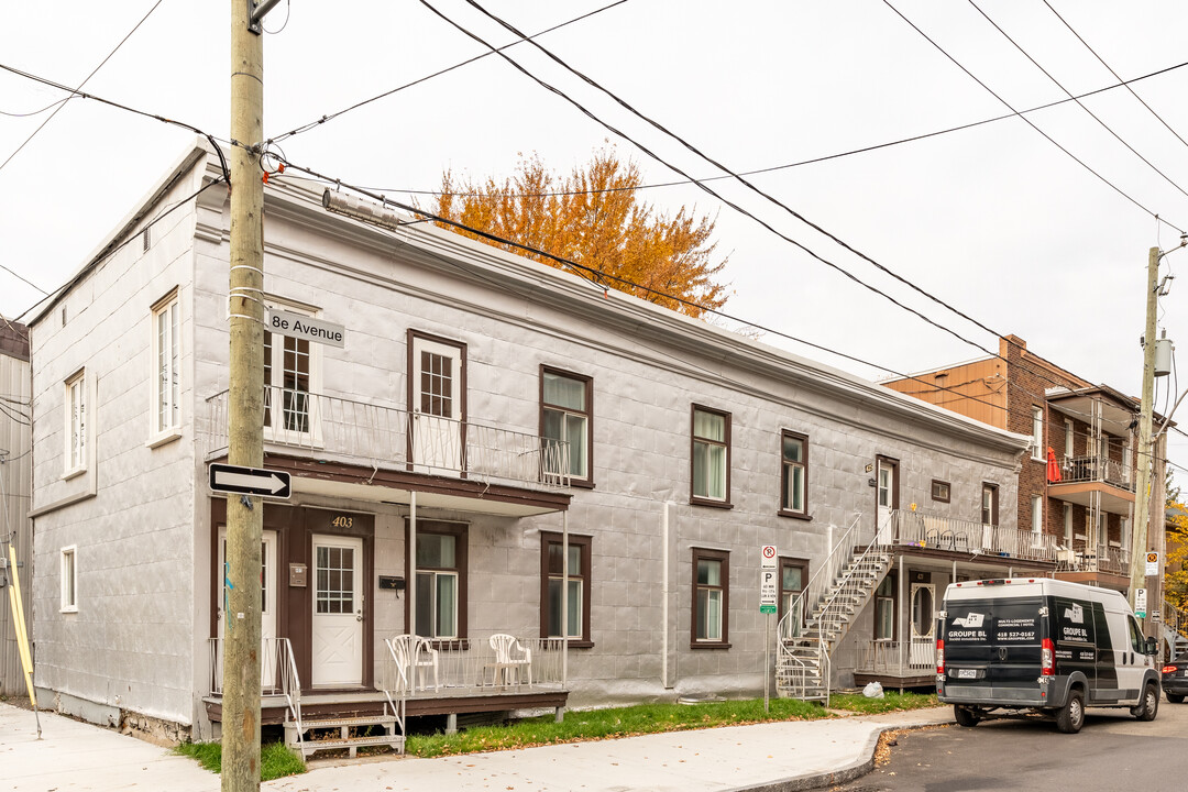 403 8E Av in Québec, QC - Building Photo