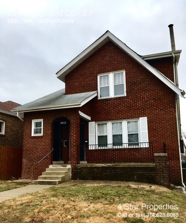 3942 Kingsland Ct-Unit -2 F in St. Louis, MO - Foto de edificio