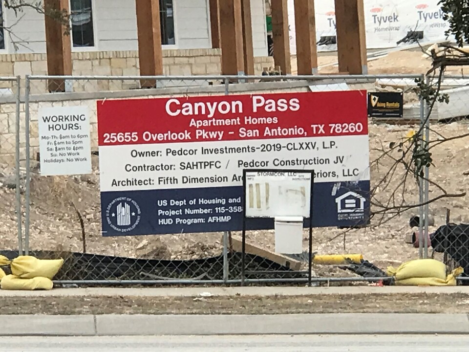 Canyon Pass Apartment Homes in San Antonio, TX - Building Photo