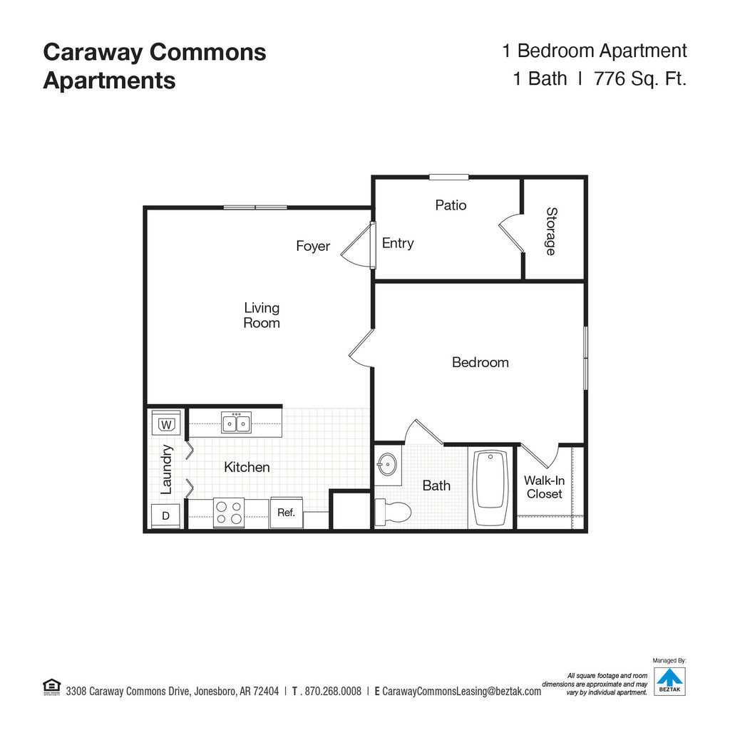Caraway Commons Apartments in Jonesboro, AR