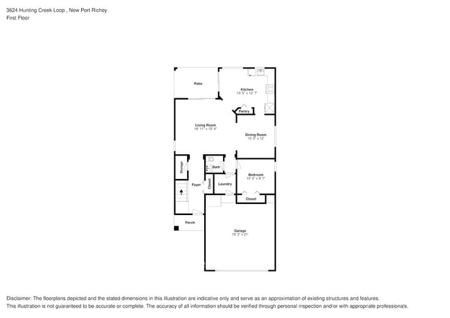 3624 Hunting Creek Loop in New Port Richey, FL - Foto de edificio - Building Photo