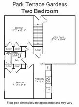 Park Terrace Gardens in Hasbrouck Heights, NJ - Building Photo - Floor Plan