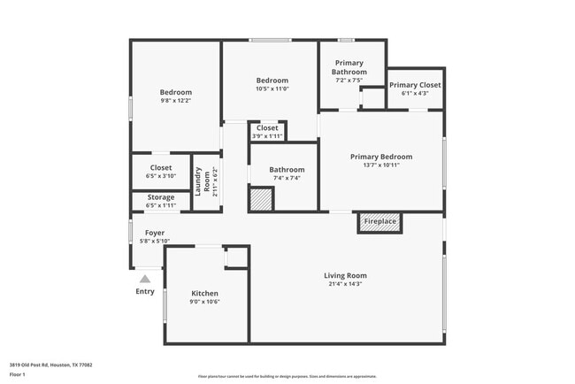 3819 Old Post Rd in Houston, TX - Foto de edificio - Building Photo