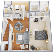 Parks at Slidell in Slidell, LA - Foto de edificio - Floor Plan