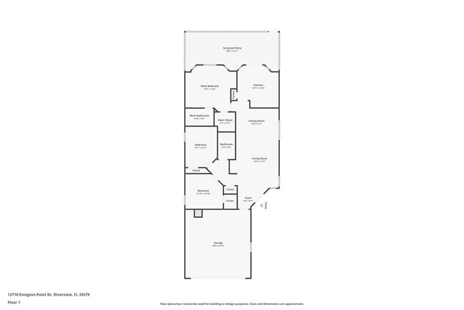12710 Evington Point Dr in Riverview, FL - Building Photo - Building Photo