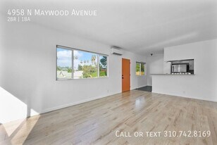4958 N Maywood Ave in Los Angeles, CA - Building Photo