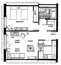 Eastgate Village in Cincinnati, OH - Building Photo - Floor Plan