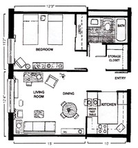 Eastgate Village in Cincinnati, OH - Foto de edificio - Floor Plan