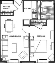 Lutheran Towers in Atlanta, GA - Foto de edificio - Floor Plan