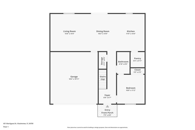 451 Martigues Dr in Poinciana, FL - Building Photo - Building Photo