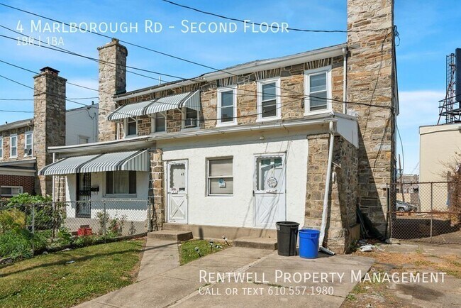 4 Marlborough Rd-Unit -Second Floor in Upper Darby, PA - Building Photo - Building Photo