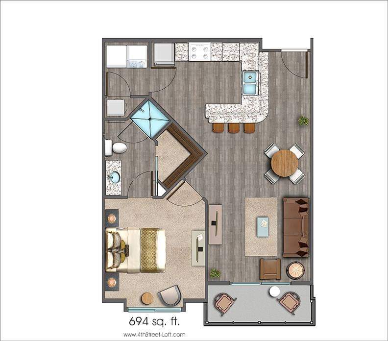 411 S 4th St in Manhattan, KS - Building Photo