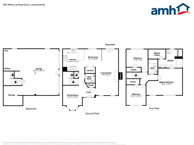 445 Allens Landing Ct in Lawrenceville, GA - Foto de edificio - Building Photo