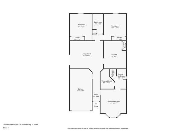 2025 Hunters Trace Cir in Middleburg, FL - Foto de edificio - Building Photo