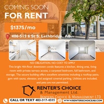 Downtown Condo Complex with Gym, Elevator & Parkade in Lethbridge, AB - Building Photo