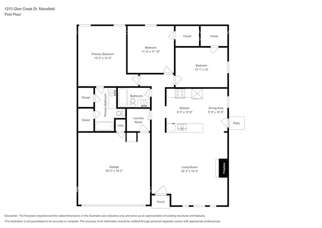 1213 Glen Creek Dr in Mansfield, TX - Foto de edificio - Building Photo