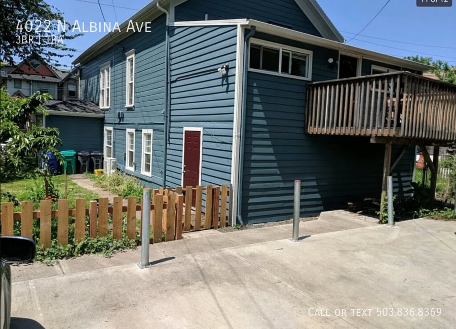 4022 N Albina Ave in Portland, OR - Foto de edificio