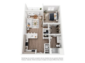 The Canopy on Western in Waldorf, MD - Foto de edificio - Floor Plan