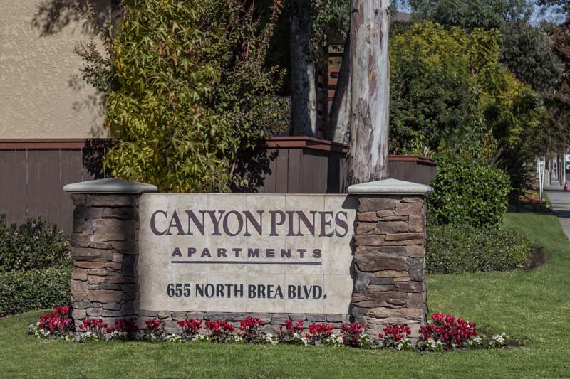 Canyon Pines Apartments in Brea, CA - Building Photo