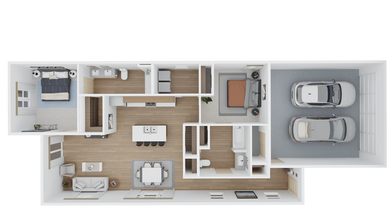 Reserve at Blackwell in Lee's Summit, MO - Foto de edificio - Floor Plan