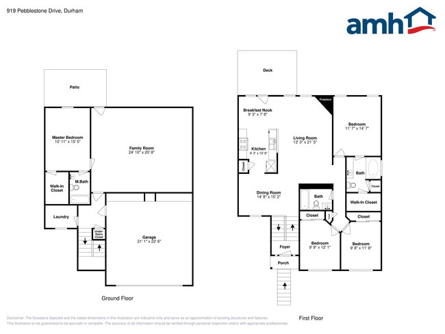919 Pebblestone Dr in Durham, NC - Foto de edificio - Building Photo
