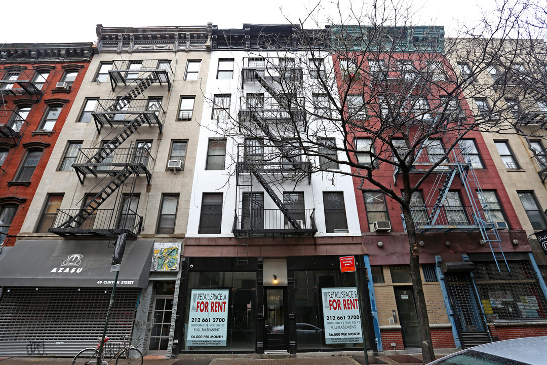 47 Clinton Street in New York, NY - Foto de edificio