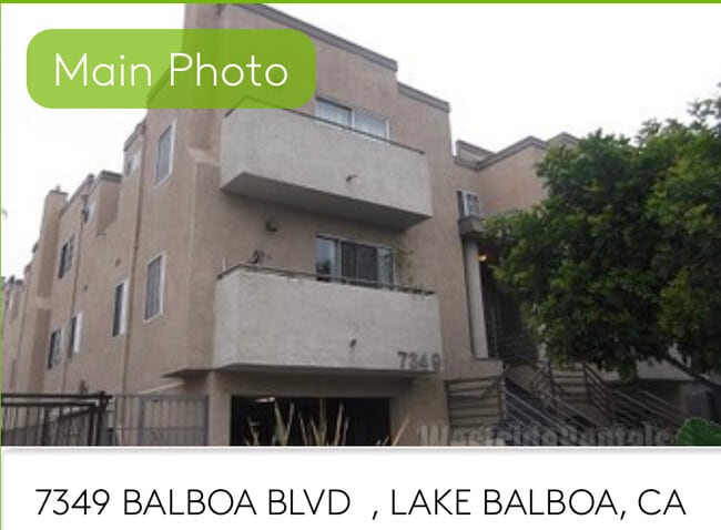 property at 7349 Balboa Blvd