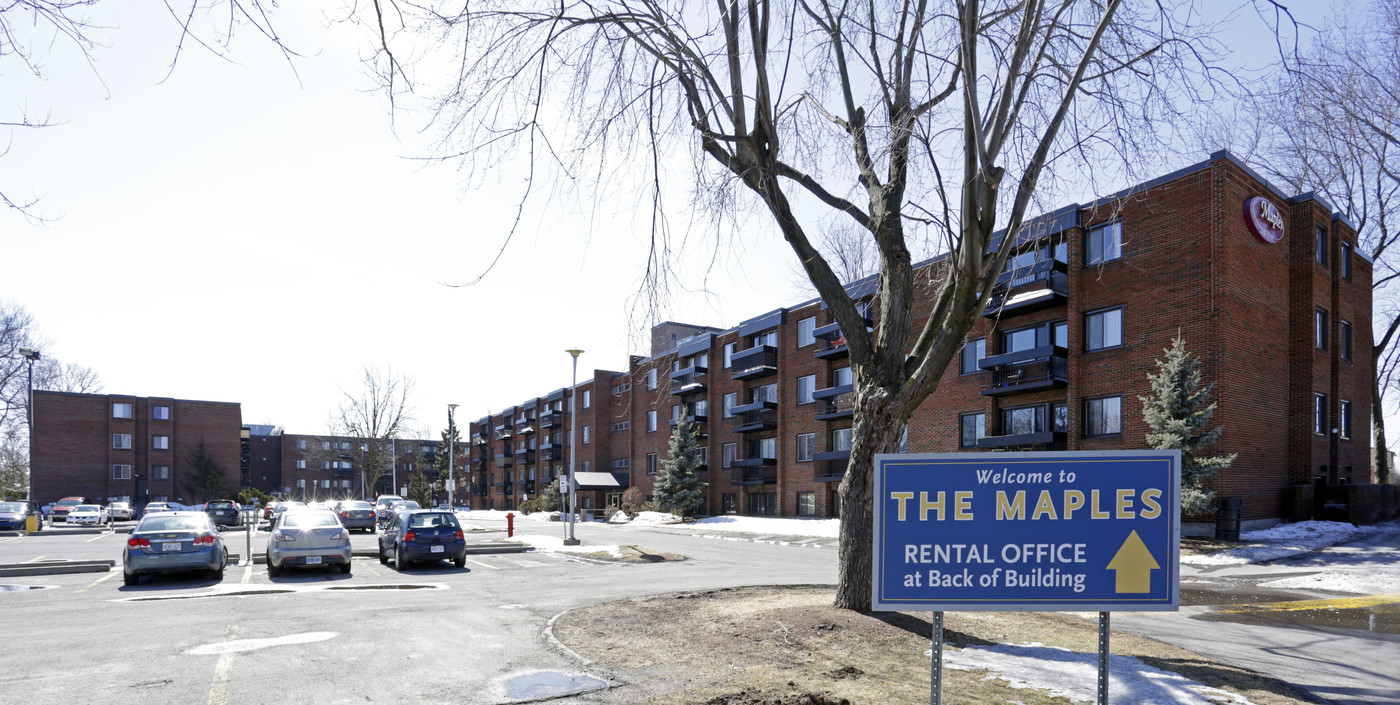 The Maples Apartments in Ottawa, ON - Building Photo