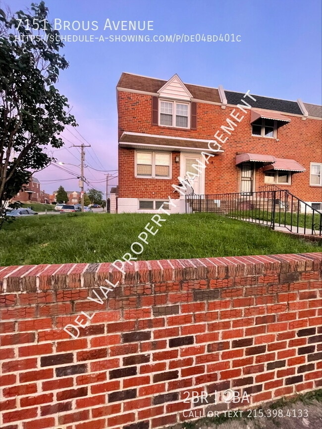 7151 Brous Ave in Philadelphia, PA - Building Photo - Building Photo