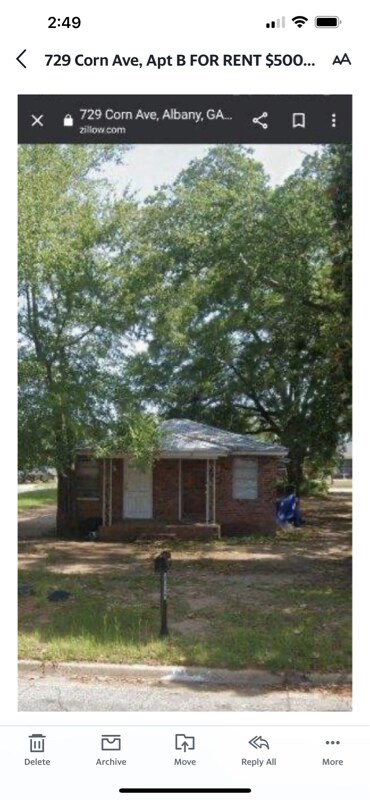 729 Corn Ave, Unit Apt B in Albany, GA - Building Photo - Building Photo