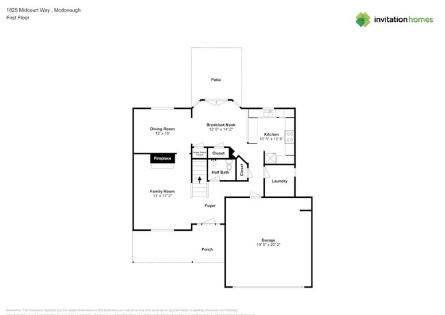 1825 Midcourt Way in Mcdonough, GA - Foto de edificio - Building Photo