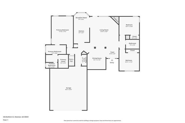 336 Baldwin Ct in Newnan, GA - Foto de edificio - Building Photo