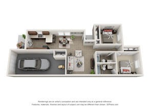 Seminole Run in Tulare, CA - Building Photo - Floor Plan