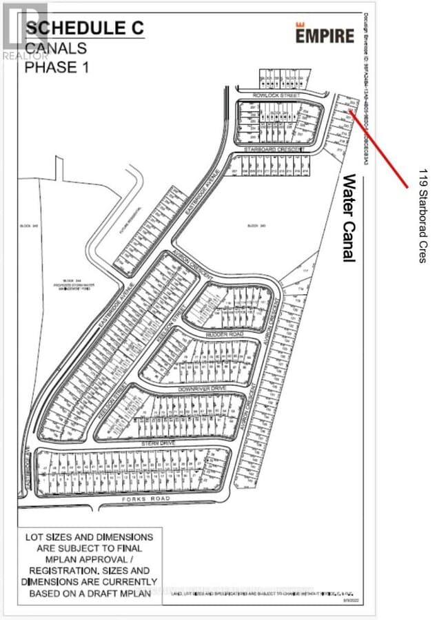 property at 119 STARBOARD Cres