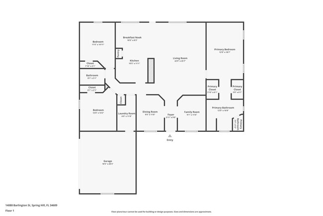 14080 Barlington St in Spring Hill, FL - Building Photo - Building Photo