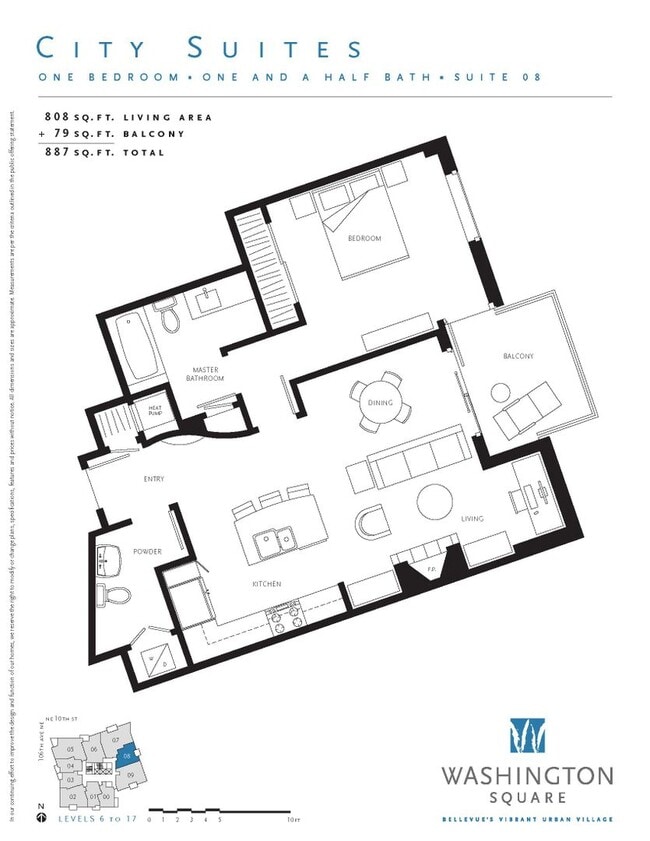 10610 NE 9th Pl in Bellevue, WA - Foto de edificio - Building Photo