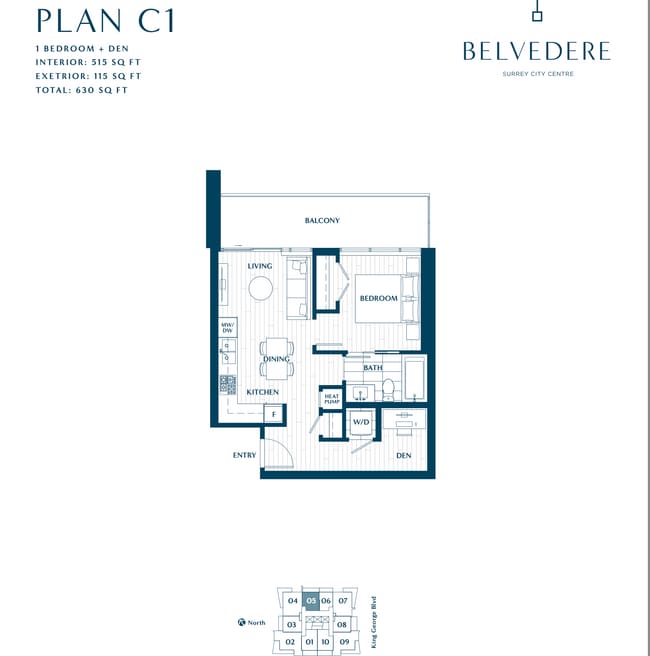 property at 9675 King George Blvd