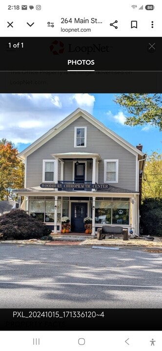 264 Main St S, Unit 1 Bedroom in Woodbury, CT - Foto de edificio