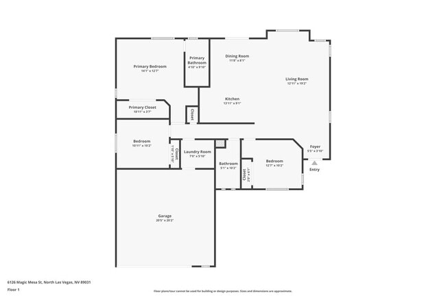 6126 Magic Mesa St in North Las Vegas, NV - Building Photo - Building Photo