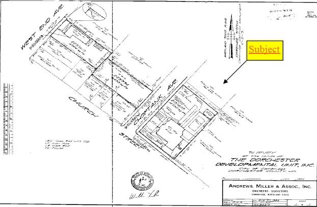 709 Church St in Cambridge, MD - Foto de edificio - Floor Plan