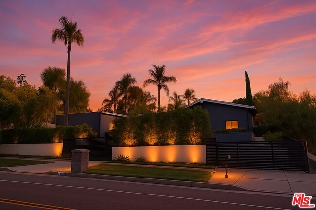 property at 8400 Mulholland Dr