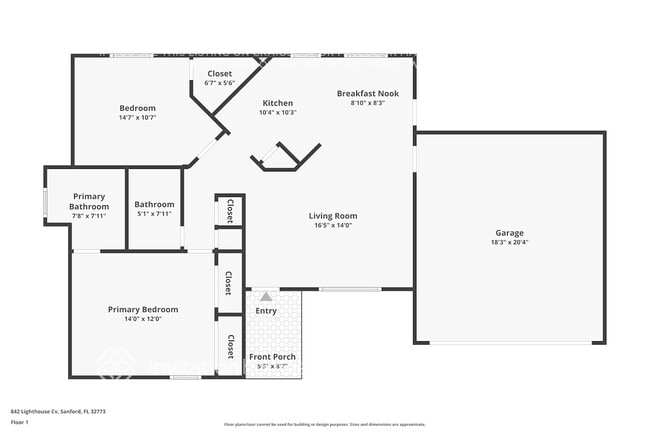 842 Lighthouse Cove in Sanford, FL - Foto de edificio - Building Photo