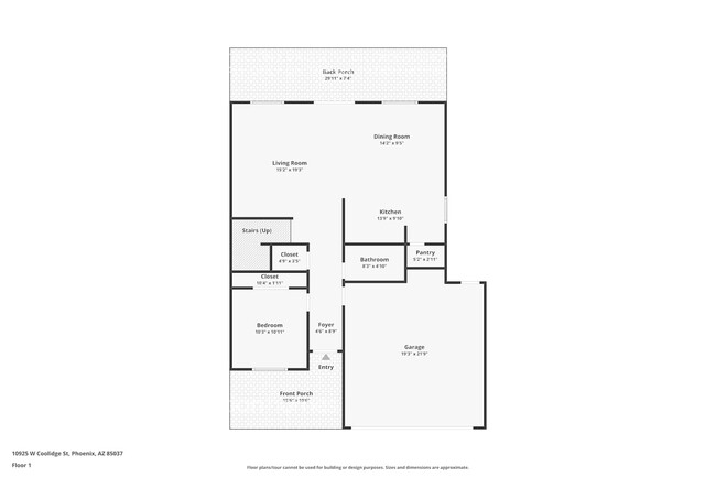 10925 W Coolidge St in Phoenix, AZ - Foto de edificio - Building Photo