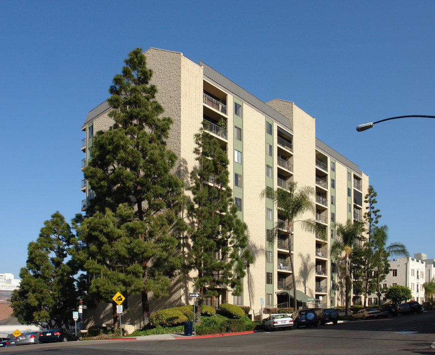 Beech Tower in San Diego, CA - Building Photo